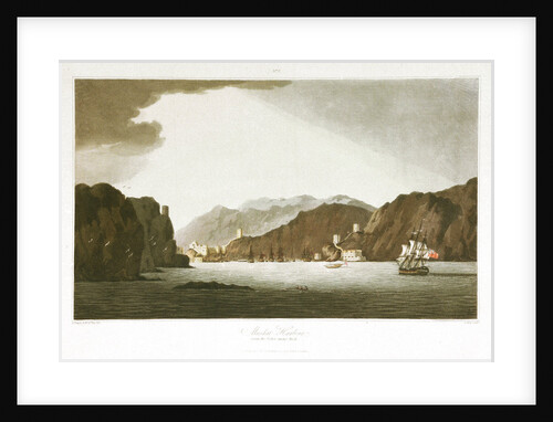 No. 2 'Muskat Harbour from Fishermens Rock' by R. Temple