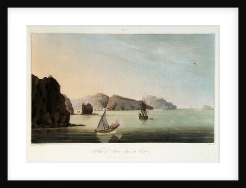 No. 4 'A View of Mutra from the east' by R. Temple