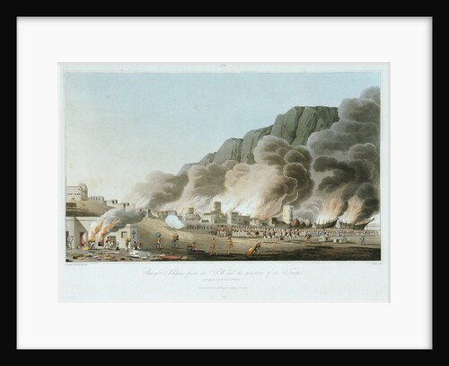 No. 9 'Rus al Khyma: the situation of the troops on 13 November 1809' by R. Temple