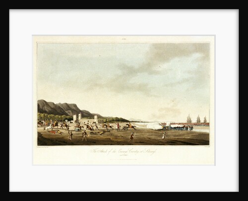 No. 14: 'The attack of the enemy's cavalry at Shinaass, 2 January 1810' by R. Temple