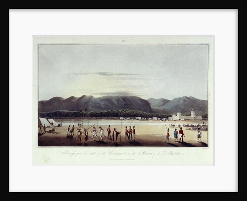 No.15 'Schinaass from the right of the encampment, on the morning of 3 January 1810' by R. Temple