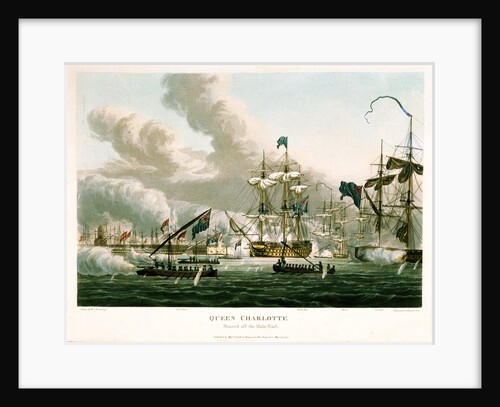 'Queen Charlotte' moored off the Mole End by William Innes Pocock