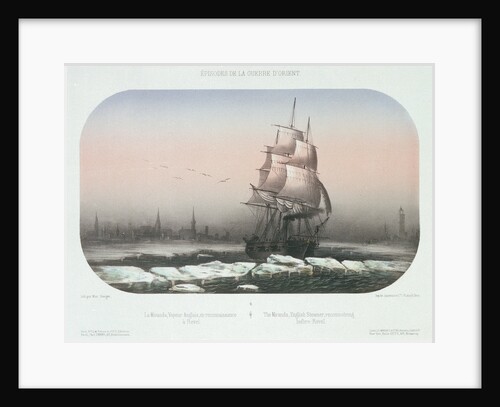 The 'Miranda' reconnoitering before Revel by Max Beeger