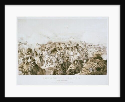 Bombardment of Sebastopol (Sailors Intrenchment) by Maxwell Mackenzie