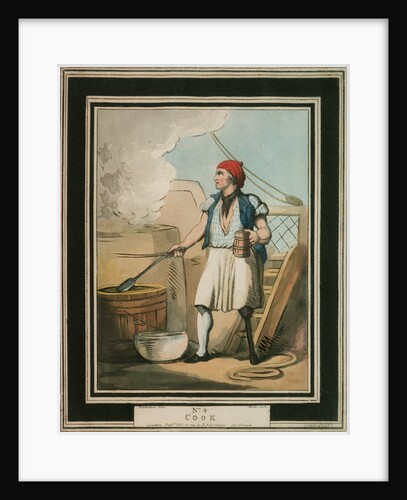 Cook: no. 4 in series by Thomas Rowlandson