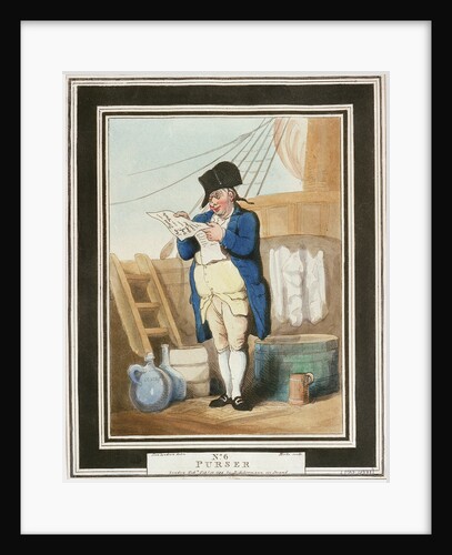 Purser by Thomas Rowlandson