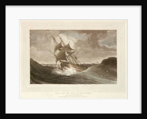 Gale off the Cape of Good Hope by Thomas Daniell
