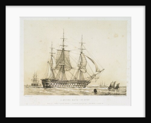 HMS 'Asia' (1824) by John Ward