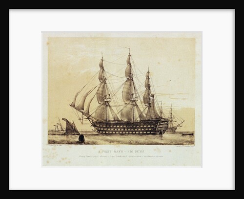 HMS 'Britannia' by John Ward
