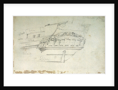 The 'Lord Melville',  9 November 1823 by John Christian Schetky