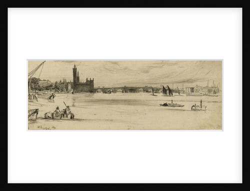 Old Westminster Bridge by James Abbott McNeill Whistler