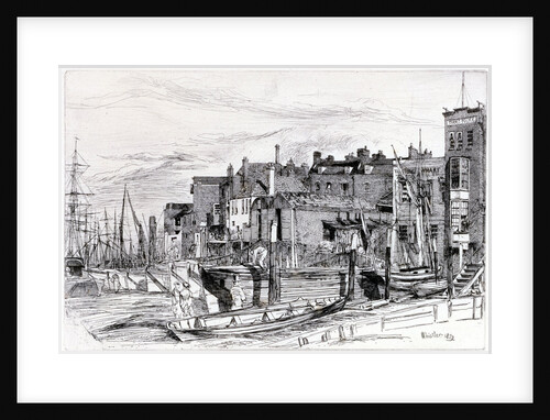 Thames Police by James Abbott McNeill Whistler