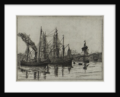 London Docks by William Booth-Pearsall