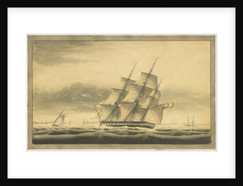 Troopship HMS 'Akbar' by George Back