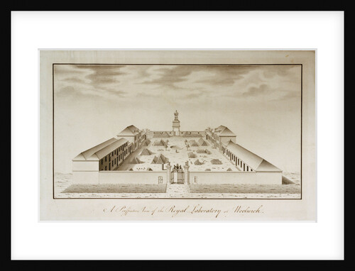 A perspective view of the Royal Laboratory, Woolwich Arsenal by unknown