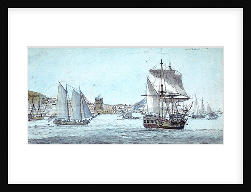 View of Belem Town, 1773 by Charles Gore