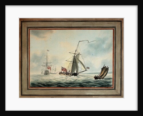 An English privateer by J. Richbell