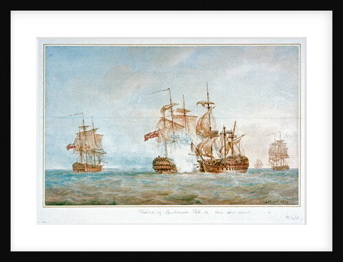 The capture of the 'Guillaume Tell', 31 March 1800 by Nicholas Pocock