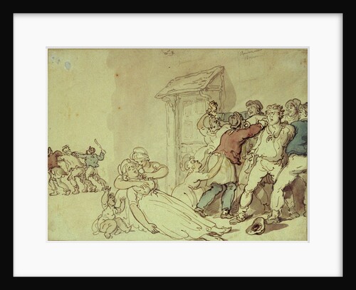 The Press Gang by Thomas Rowlandson