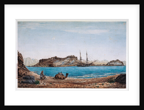 Island of Faroun near the head of the Sea of Akabah.... by Robert Moresby