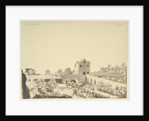 View west of Bastia, Corsica by R.J. Elliot