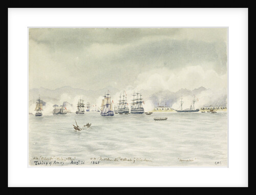 Taking of Amoy, August 26 1841 by Edward Hodges Cree
