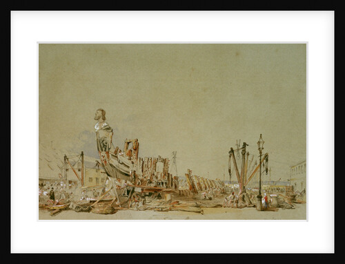 The Breaking up of the 'San Josef', 1849 by Nicholas Condy