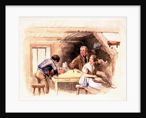 'How's her head Jack?' Original illustration to Marryat's 'Poor Jack' (1840) by Clarkson Stanfield