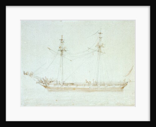 The brig 'Wasp' by John Cantiloe Joy