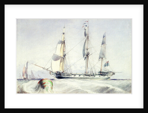 HMS 'Champion' by Calvert Richard Jones