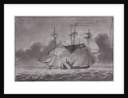 The 'Chesapeake' and 'Shannon' by O'Reily