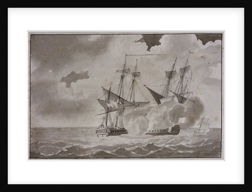 The 'Chesapeake' and 'Shannon' by O'Reily