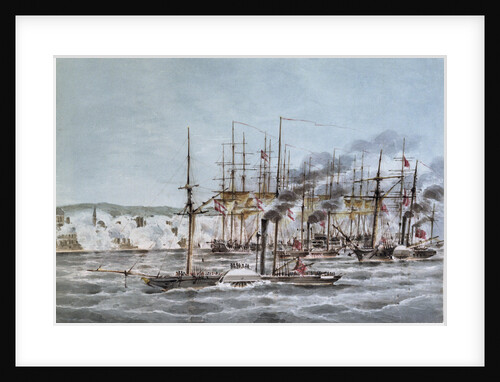 Attack and capture of St Jean D'Acre by a combined squadron under Admiral Sir Robert Stopford, 3 November 1840 by James Kennett Willson