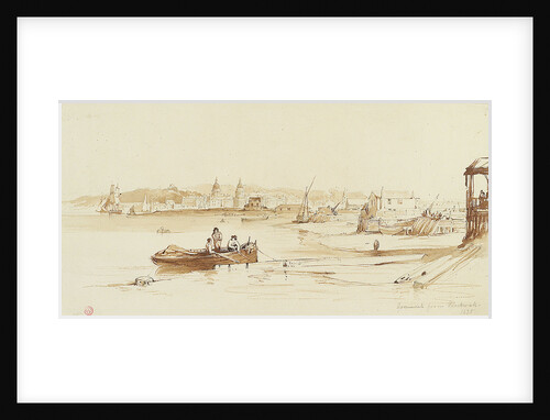 Greenwich from Blackwall by Edward Duncan