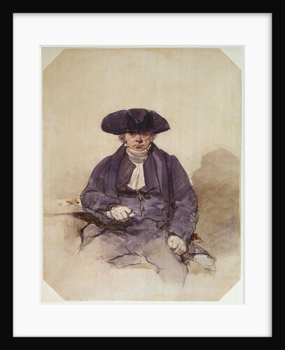 John Adams, alias John Wilkinson, Greenwich Pensioner boatswain's mate of the 'Agamemnon' by Frederick Cruikshank