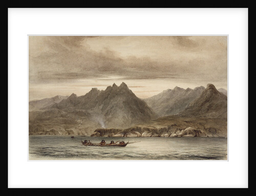 North east side of Wollaston Island near Cape Horn by Conrad Martens