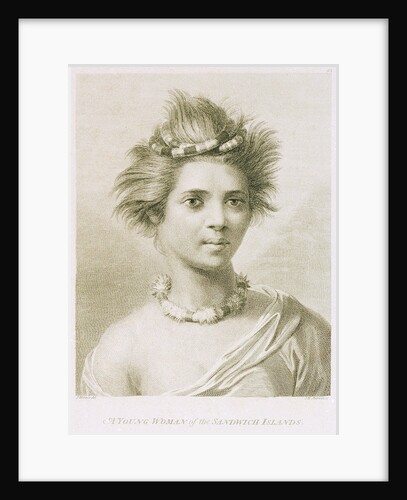 A young woman of the Sandwich Islands by John Webber