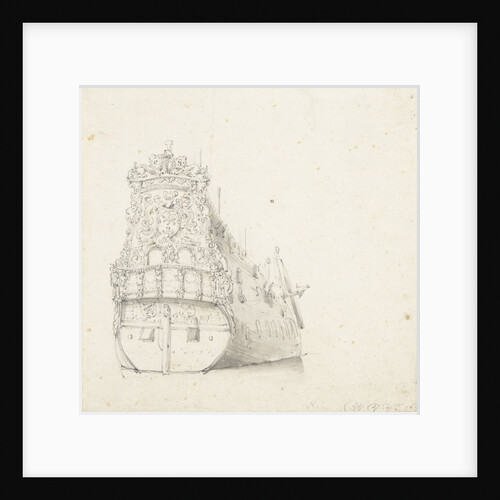 Portrait of the 'Zutphen' by Willem Van de Velde the Younger
