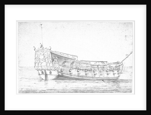 Portrait of the 'Expedition'? by Willem Van de Velde the Younger