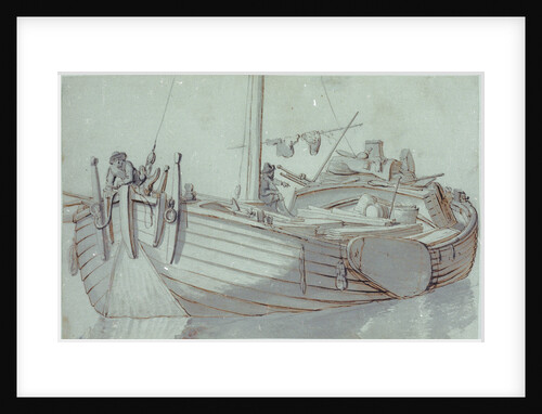 Study of an aak by Willem van de Velde the Elder