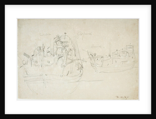 Portrait of the 'Royal Escape'? by Willem Van de Velde the Younger