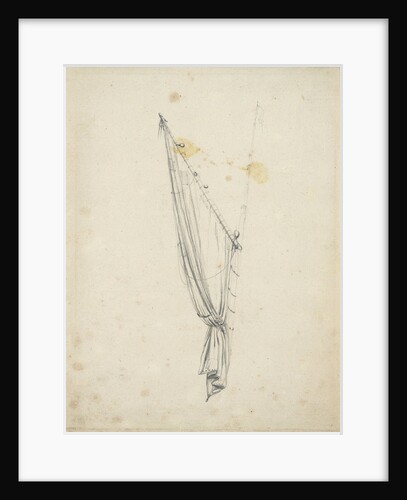 Gaff of sail by Willem Van de Velde the Younger