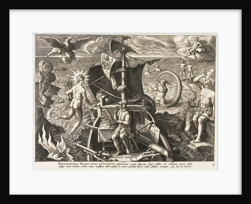 Ferdinandes Magalanes Lusitanus... terrae totius globum circumijt (Voyage of Magellan) by unknown