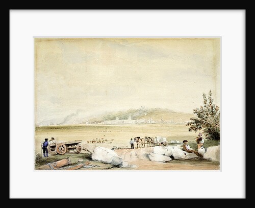 Greenwich from the Isle of Dogs by David Cox