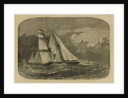 Night chase of the brigantine slaver Windward by HM steam-sloop Alecto by Smythe