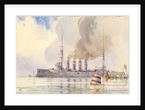HMS 'Carnarvon' by W. H.