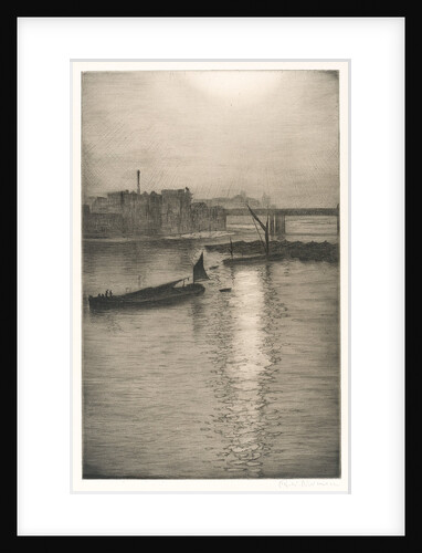 From Waterloo Bridge by Christopher Richard Wynne Nevinson