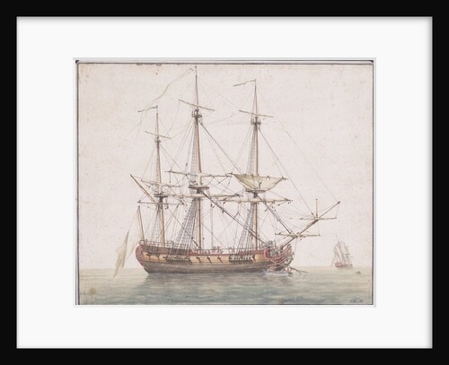 French frigate ab 1780 by O. L. M.