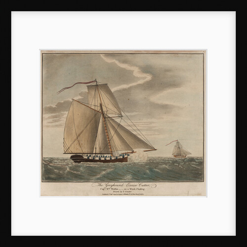 The excise cutter 'Greyhound' by T. Soutter