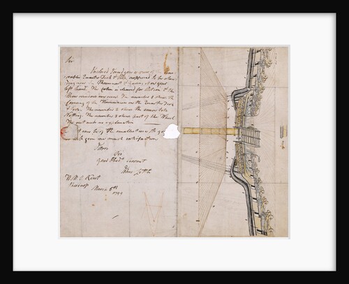 A view of the quarter deck and poop of HMS 'Venerable' by Benjamin Turner